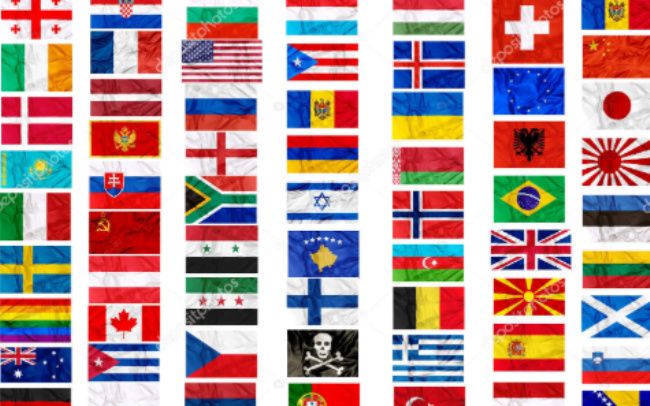 países del mundo banderas
