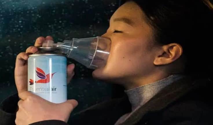 venta de aire envasado china